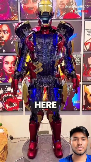 The realistic iron man suit in the world
