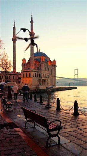 Istanbul’s Hidden Bosporus View 🌊 | Ortaköy Mosque | Turkey Travel