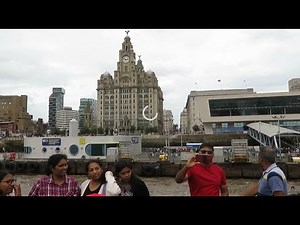 On the ferry crossing the River Mersey from Woodside to Liverpool