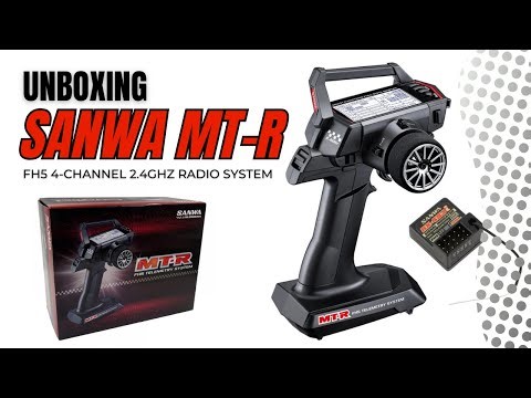 UNBOXING Sanwa/Airtronics MT-R FH5 4-Channel 2.4GHz Radio System w/RX-493i Receiver