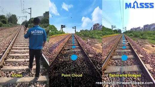 LiGrip O2Lite LiDAR360MLS铁路数据采集与既有铁轨矢量化