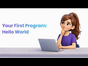 Your First Program: Hello World