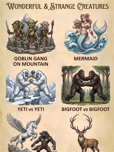 Incredible Mythical Creatures You Must Discover