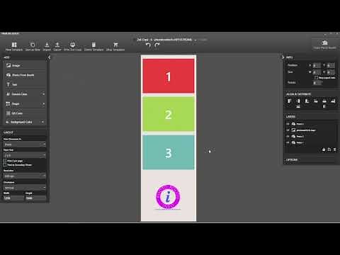 DSLRBooth - Allow guests to select templates and printing different size templates