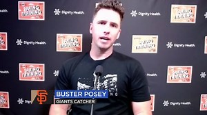 'Diaper throwing': Buster Posey reveals unique off-season training as he returns to Giants
