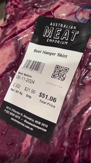 The ‘butcher’s steak’ is on special! 🥩 For a short time only, we’ve dropped the price of Beef Hanger Steak, down to $21.99/kg (Was $24.99/kg). Beef hanger steak is a flavorful cut of beef that comes from the diaphragm of the cow. It’s sometimes referred to as the “butcher’s steak” because butchers would often keep it for themselves due to its tenderness and rich flavor. It’s a great ‘value for money’ cut that’s ideal for the BBQ or pan. Available in store or online until Wednesday 9 October unl