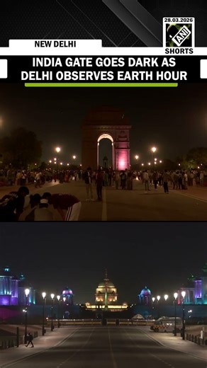 India Gate in Delhi turns off lights as citizens join Earth Hour 2026
