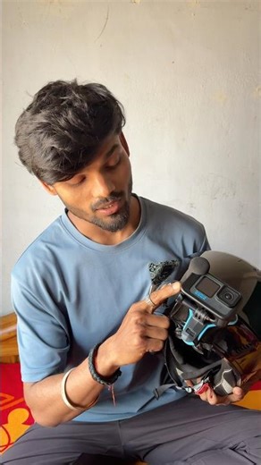 My motovlog setup || Gopro motovlog setup #gopro #motovlogingsetup #goprohero12 #bikerrahul7 #sorts