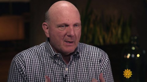 The enthusiastic Steve Ballmer