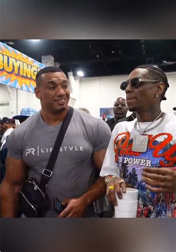 First fitness influencer to link with Soulja Boy 💪🏽 #fyp | Fitness Influencer