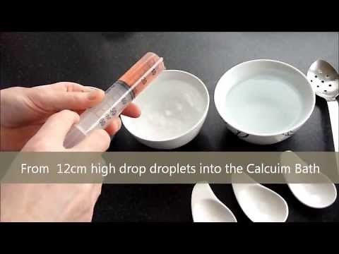 Spherification of Food