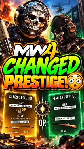 🔥 MW4 Just CHANGED PRESTIGE FOREVER! 😱