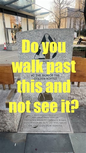 Wayne Fox on Instagram: "Known as one of the worlds first banks and certainly one of the oldest #londonhistory #historyoflondon #cheapside #fascinatingfacts #foryou #thefoxinlondon"