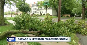 Storms cause serious damage in Lewiston