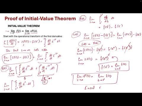 Lecture_12B: Initial- and Final-Value Theorems – Derivations