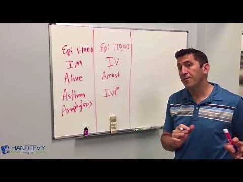 Handtevy Minute - Epinephrine 1:100,000 IV (Push Dose Pressors)