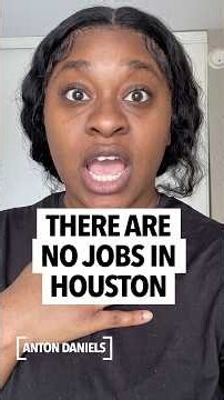 Woman says there is no employment in Houston, she can't get a job at McDonald's or Amazon in Texas
