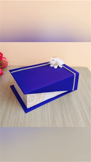 Beautiful Organizer DIY Idea using cardboard 😘🤗 #craft #diy #easy #cardboard #shorts