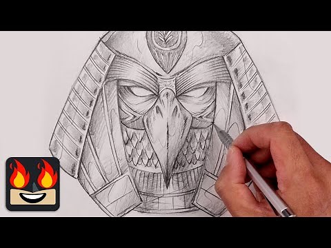 How To Draw Ra the Egyptian God