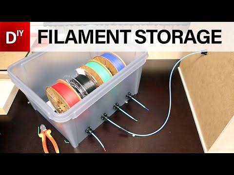 3D Printer Filament Dry Box Build