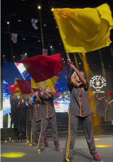 Final Rehearsal for Espérance Sportive de Tunis Show
