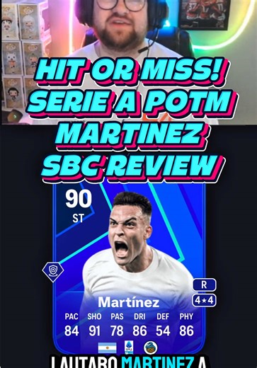 Lautaro Martinez POTM SBC Review - Hit or Miss?