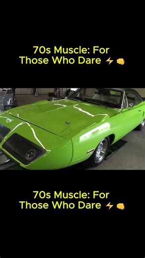 70s Muscle: For Those Who Dare ⚡👊 #shorts #uscar #automotive