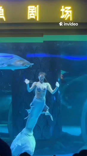 Ai Wonderful | This is the mermaid show I’ve been looking forward to seeing for so long! #AquariumMermaid #MermaidShow #ADayWithAMermaid #MermaidFreediver | Instagram