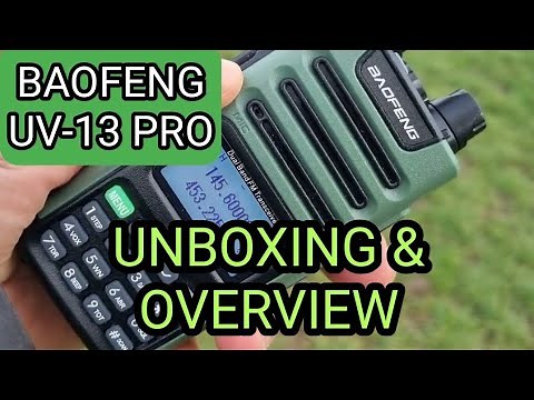 BAOFENG UV13 PRO - UNBOX AND TEST