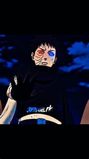 #obito Uchiha edit in 4k from #Naruto #edit #anime obito Sharingan Kamui