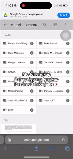 Mau? Dm aja aku kasih materi bahasa jepang lengkap #jepang #kenshuseijapan🇮🇩🇯🇵🎌 #soaljft #kisikisijft #materibahasajepang