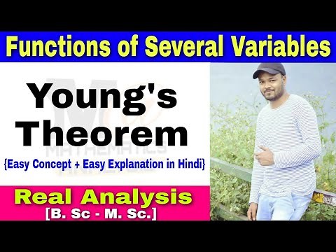 Young's Theorem proof in hindi | Real Analysis 🔥