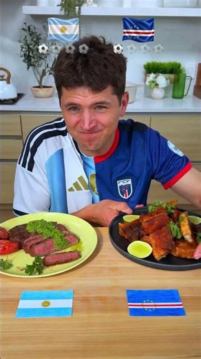 Argentina vs Cape Verde Food