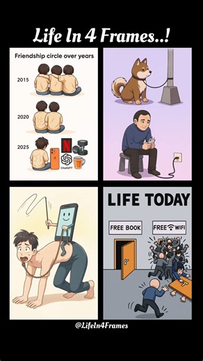 Life In 4 Frames..! #motivation #deepmeaningpictures #memes #shorts