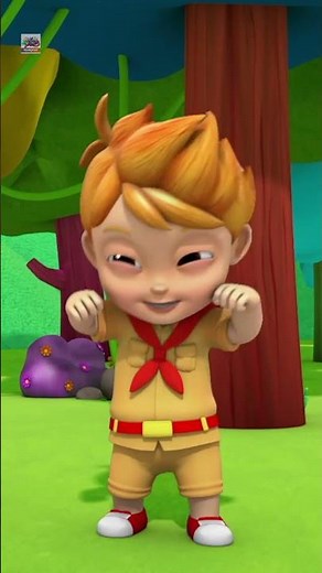 Jungle Chanson #shorts #préscolaire #bébé #reels #apprendre #junglesong #kids