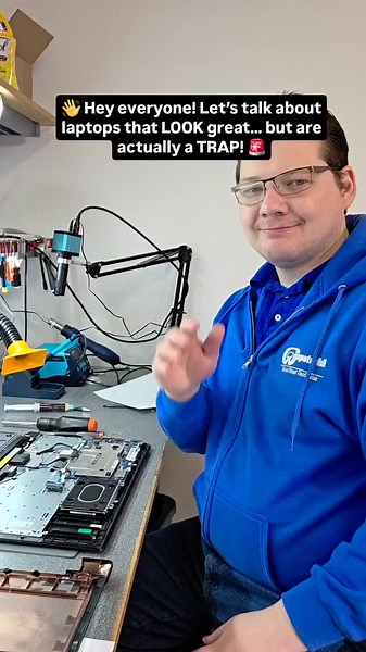 🚨 **DON’T GET TRICKED BY “BUDGET LAPTOPS”** 🚨 That **$200 laptop** might look like a steal, but inside? **Slow storage, low RAM, and zero upgrade options.** 😱 ⚡️ Instead of replacing it in a year, invest in something that actually lasts! We sell **quality refurbished laptops with SSDs, more RAM, and the ability to upgrade—so you’re not stuck with a slow machine.** 🔥 💻 **Looking for a reliable laptop that won’t slow down?** Visit **Computer Wall** today! No appointment needed! 🚀 #ComputerRe