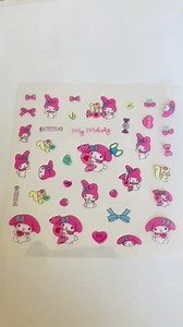 Kawaii Kuromi, Pochacco, Melody, and Cinnamoroll 4 Stickers Sheets for Laptop Accessories Scrapbooking Journaling Planner Photocard - Etsy