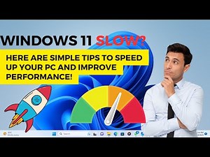 Windows 11 Slow? Here are Simple Tips to Speed Up Your PC and Improve Performance!