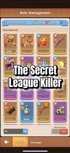 The BEST HORDE F2P Relic in Top Heroes! 🗡️ #topheroes #idle #games
