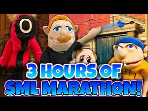 SML Movie : !- 3 Hours of SML Marathon🍔!!! Funniest JEFFY Moments😂🎉!!! Best SML Video