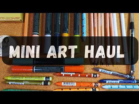 🎨 Jackson’s Art Haul & Swatches! ✏️ Testing NEW Art Supplies 🌈| Neocolor II, Faber-Castell & More🎨✨🤩