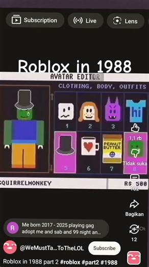 this in Roblox 1988