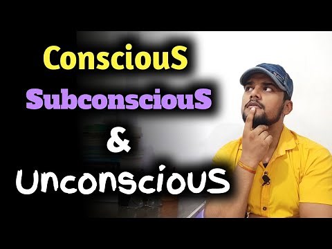 Difference between Conscious, Subconscious & Unconscious Mind || Structure of Mind