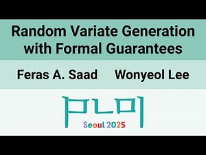 [PLDI'25] Random Variate Generation with Formal Guarantees