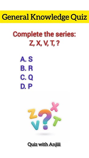 Alphabet Series Quiz | Reasoning Question | 99% Fail #shorts