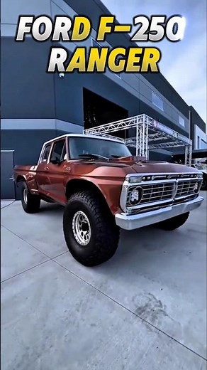 The Luxury Dentside Prerunner: A 1978 Ford F-250 Ranger Transformed into a Desert Beast
