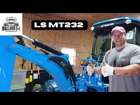 How To Install The New Backhoe On The LS MT232