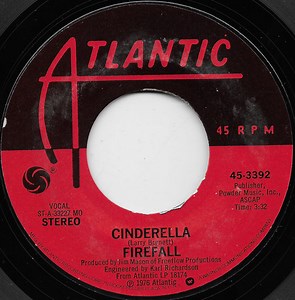Firefall - Cinderella