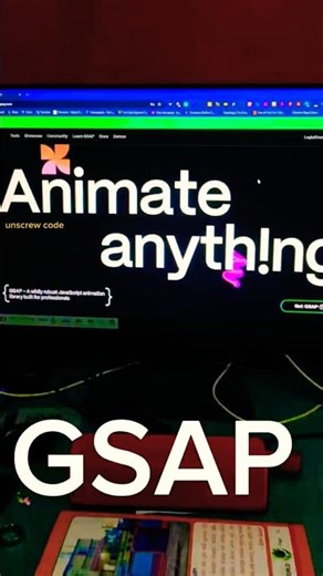 React Animation website part 6 ☠️.#shorts #codinglife #programming