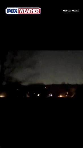 WHAT IS THAT THING? 🚀: One stargazer in Northwestern New jersey captured the Space X Falcon 9 spacecraft streaking across the nighttime sky over Budd Lake. the crew-12 mission lifted off at 5:15 a.m. at Cape Canaveral Space Force Station in Florida, and embarked on a roughly 34 hour trip to the dock with the International Space Station. | FOX Weather